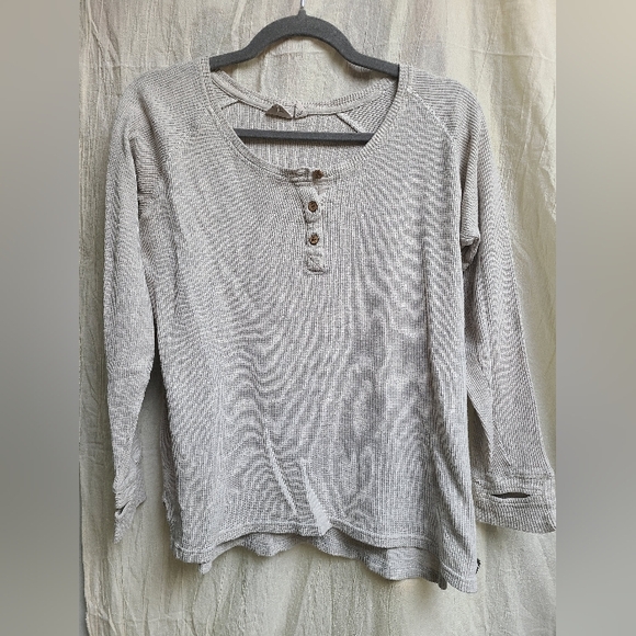 TENTREE 100% Organic Cotton Waffle Knit Boat Neck Shirt - Picture 10 of 12